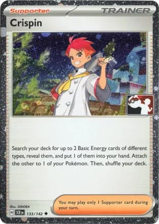 Crispin - 133/142 (Cosmos Holo) — Prize Pack Series Cards