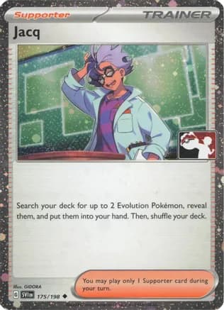 Jacq - 175/198 (Cosmos Holo) — Prize Pack Series Cards