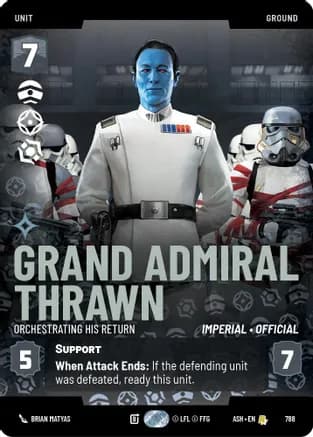 Grand Admiral Thrawn - Orchestrating His Return (Prestige) — Ashes of the Empire