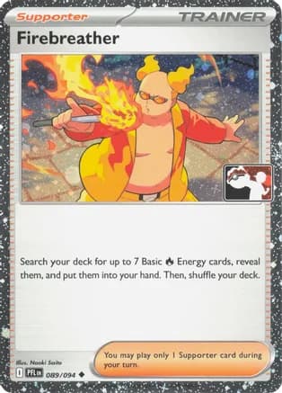 Firebreather - 089/094 (Cosmos Holo) — Prize Pack Series Cards