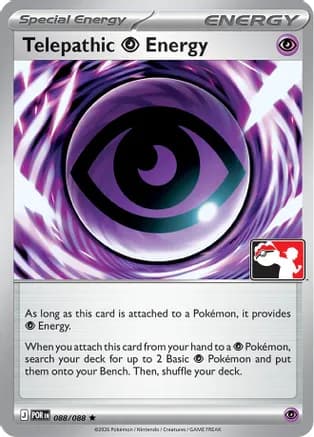Telepathic Psychic Energy - 088/088 — Prize Pack Series Cards