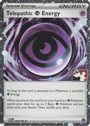 Telepathic Psychic Energy - 088/088 (Cosmos Holo) — Prize Pack Series Cards