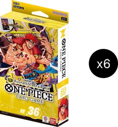 Starter Deck 36: YELLOW Eustass”Captain”Kid Display — Starter Deck 36: YELLOW Eustass"Captain"Kid