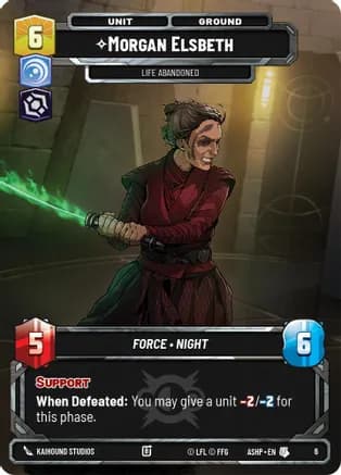 Morgan Elsbeth -Life Abandoned — Ashes of the Empire - Weekly Play Promos