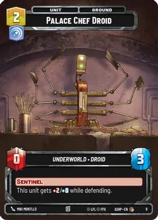 Palace Chef Droid — Ashes of the Empire - Weekly Play Promos