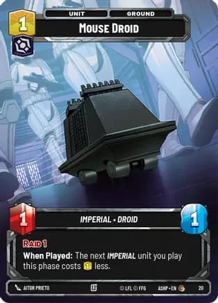 Mouse Droid — Ashes of the Empire - Weekly Play Promos