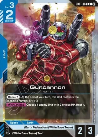 Guncannon — Deck Build Box Freedom Ascension