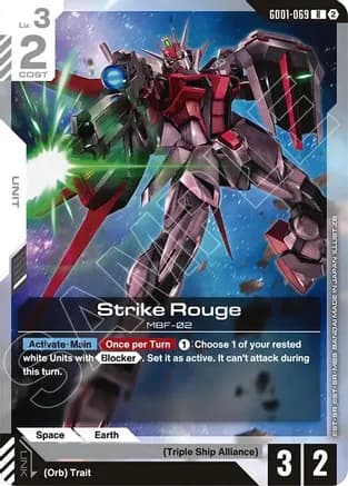 Strike Rouge — Deck Build Box Freedom Ascension