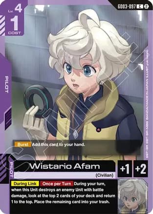 Wistario Afam — Deck Build Box Freedom Ascension