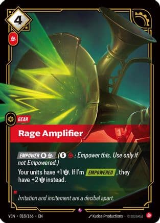 Rage Amplifier — Vendetta