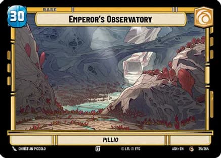 Emperor's Observatory // Mandalorian — Ashes of the Empire