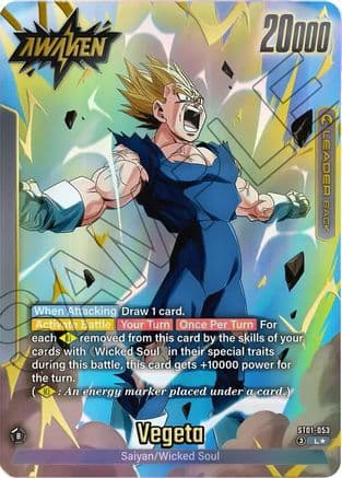 Vegeta - ST01-053 (Alternate Art) — Story Booster 01
