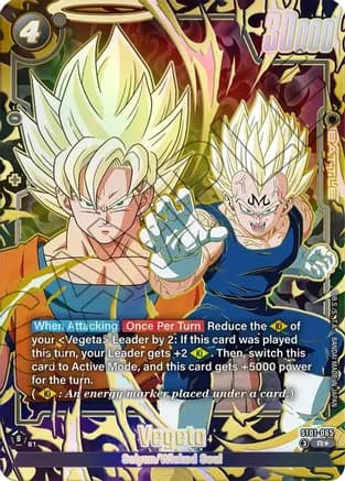 Vegeta - ST01-065 (Alternate Art) — Story Booster 01