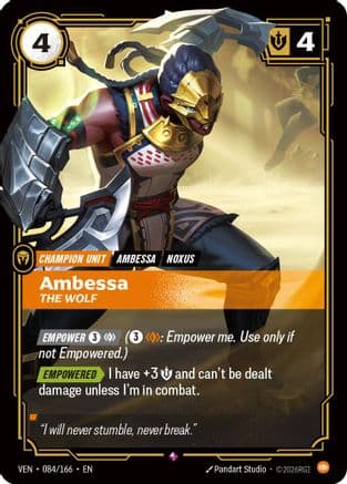 Ambessa, The Wolf — Vendetta