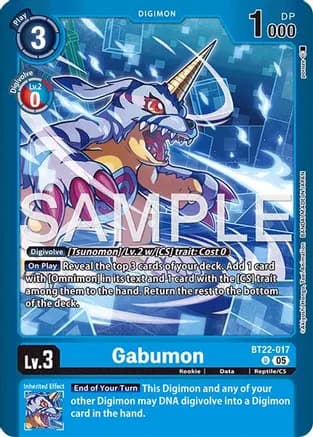 Gabumon — Limited Card Pack -Final Crest-