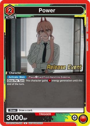 Power (059) — UE22BT: CHAINSAW MAN Release Event