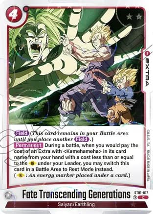 Fate Transcending Generations (Alternate Art) — Story Booster 01
