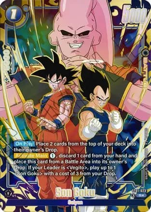 Son Goku - ST01-023 (Alternate Art) — Story Booster 01