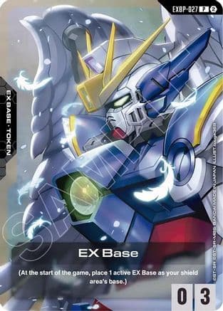 EX Base (EXBP-027) (GD05 Freedom Ascension Deck Build Box) — Promotional EX Base Tokens