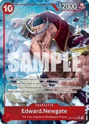 Edward.Newgate (005) (Alternate Art) — The World's Strongest Warriors