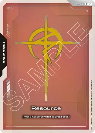 Resource (RP-053) (EVX07 Resource Set) — Promotional Resource Tokens