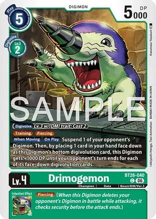 Drimogemon — Timeless Bonds