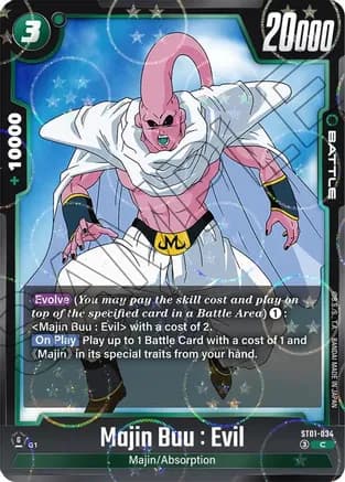 Majin Buu : Evil - ST01-034 (Dragon Ball Pattern) — Story Booster 01
