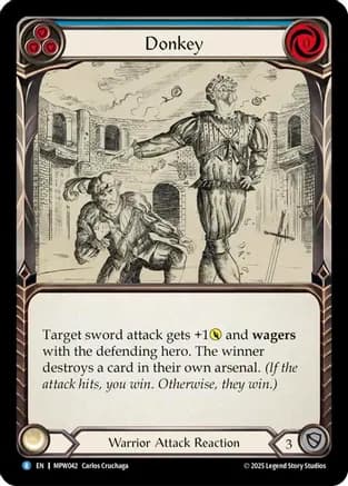 Donkey (Blue) — Mastery Pack Warrior