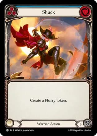 Shuck (Blue) — Mastery Pack Warrior