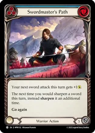 Swordmaster's Path (Blue) — Mastery Pack Warrior