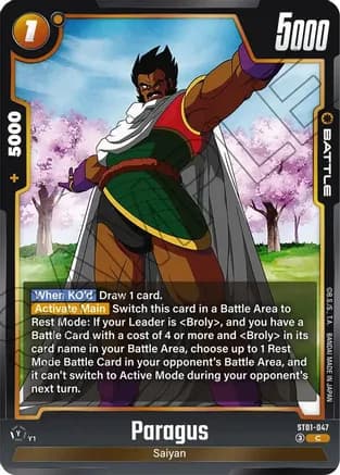 Paragus — Story Booster 01