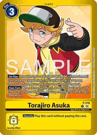 Torajiro Asuka — Limited Card Pack -Final Crest-
