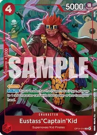 Eustass"Captain"Kid (One Piece Card Game Illustration Box Vol. 8) — One Piece Promotion Cards