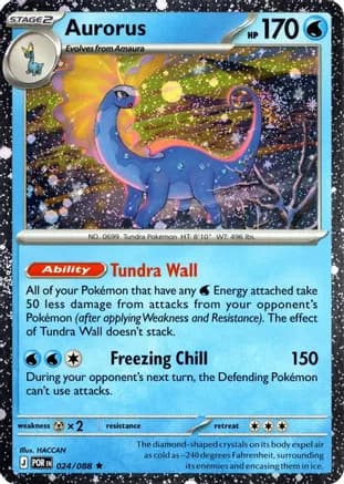 Aurorus - 024/088 (Cosmos Holo) — Blister Exclusives