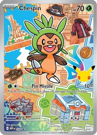 Chespin - 058 — ME: Mega Evolution Promo