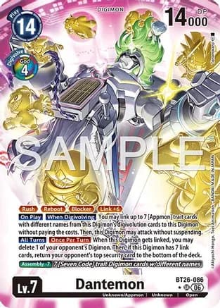 Dantemon (Alternate Art) — Timeless Bonds