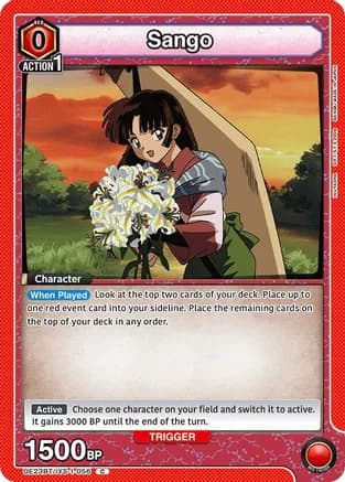 Sango (056) (Box Topper Foil) — UE23BT: Inuyasha