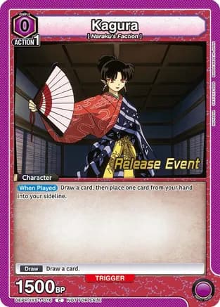 Kagura (016) — UE23BT: Inuyasha Release Event Cards