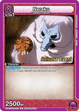 Naraku — UE23BT: Inuyasha Release Event Cards