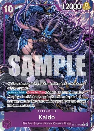 Kaido (063) (Alternate Art) — The World's Strongest Warriors