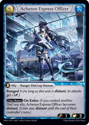 Acheron Express Officer — .asphodel/paradise