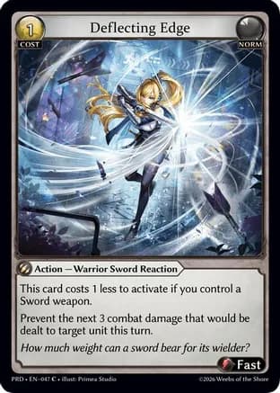 Deflecting Edge — .asphodel/paradise