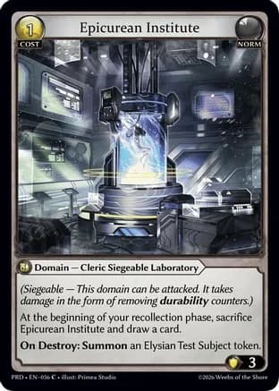 Epicurean Institute — .asphodel/paradise