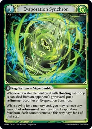 Evaporation Synchron — .asphodel/paradise