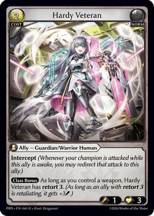 Hardy Veteran — .asphodel/paradise