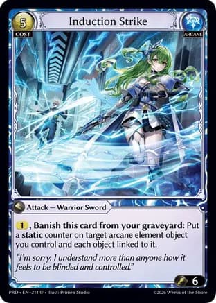 Induction Strike — .asphodel/paradise