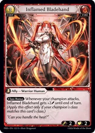 Inflamed Bladehand — .asphodel/paradise