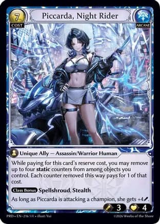 Piccarda, Night Rider — .asphodel/paradise