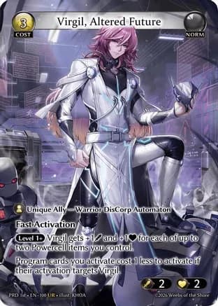 Virgil, Altered Future (UR) — .asphodel/paradise