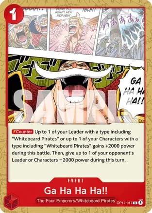 Ga Ha Ha Ha!! — The World's Strongest Warriors